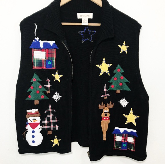 holiday sweater vest